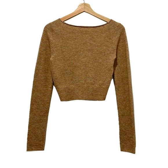 Aritzia Wilfred Santorini Cardigan, Heather Tannin, Small - Picture 2 of 2